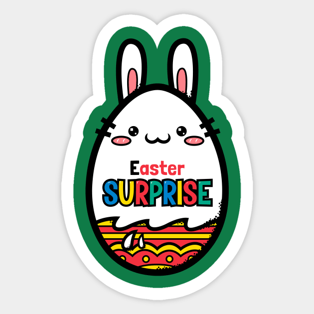 Easter Surprise Sticker by krisren28